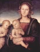 Madonna mit Hl. Johannes dem Taufer, Pietro Perugino